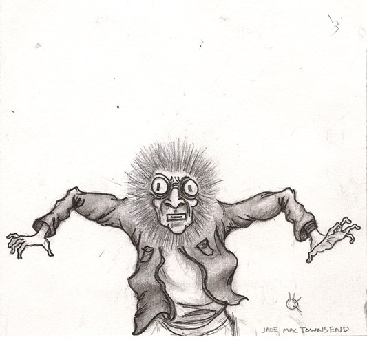 Jade Townsend - Little One, 2014 - Graphite on paper - 13 x 13 cm, 5.1 x 5.1 in