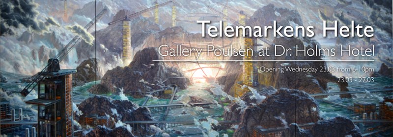 Telemarkens Helte - Gallery Poulsen at Dr. Holms Hotel