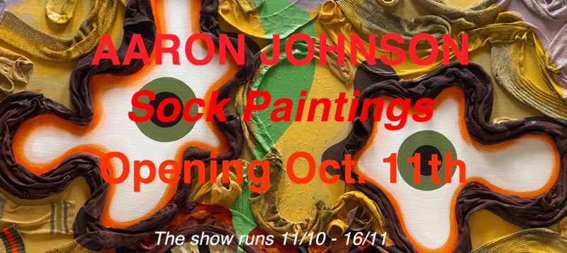 Aaron Johnson - Sock Paintings