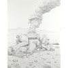 Jean-Pierre Roy - "6.12.79.LV-426" 2015 - Photogravure on 300 grm Somerset paper - 38 x 30,5 cm, 15 x 12 in, edition of 15 + 3 AP