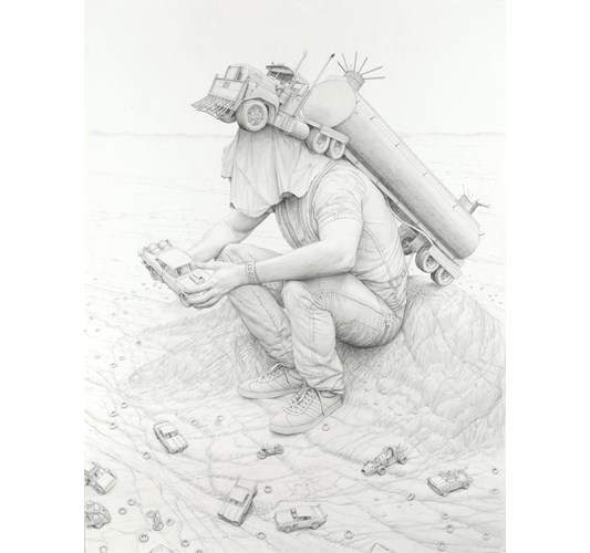 Jean-Pierre Roy - ”Here, in this blighted place” 2015 - Photogravure on 300 grm Somerset paper - edition of 15 + 3AP, 38 x 30,5 cm, 12 x 15 in