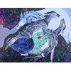 Angela Gram - "Initiation" - Oil on linen - 102 x 132 cm, 40 x 52 in
