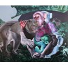 Angela Gram - "Three" 2018 - Oil on linen - 81 x 102 cm, 32 x 40 in