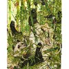 Mu Pan - "Bamboo Green Green, Panda Big Big" 2017 - Acrylic on panel - 182,9 × 121,9 cm, 72 × 48 in
