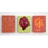 Mi Ju - Germs, 2015 - Acrylic on panel - 20 x 15 cm, 8 x 6 in each