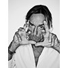 Rainer Hosch - "Iggy Pop" Miami Beach 2003 - Inkjet eco-solvent print on 265 grms MLFD grafiprint paper  Edition of 5 + 2 AP - 104 x 136 cm, 41 x 53.5 in