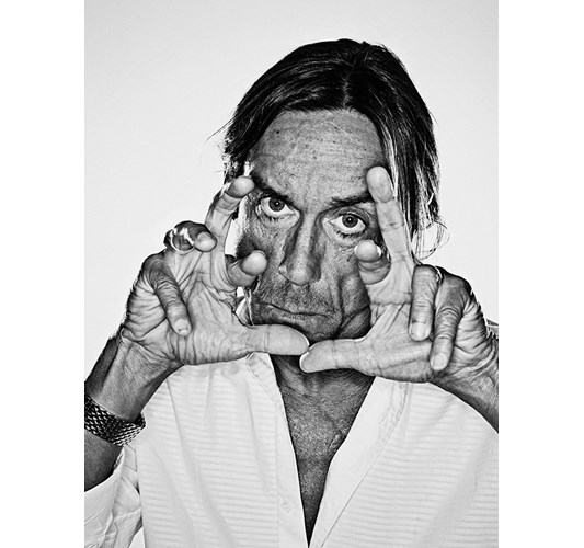 Rainer Hosch - "Iggy Pop" Miami Beach 2003 - Inkjet eco-solvent print on 265 grms MLFD grafiprint paper Edition of 5 + 2 AP - 104 x 136 cm, 41 x 53.5 in