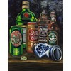 Tom Sanford - "Ode to late nights" 2016 - Oil on canvas - 63,5 x 51 cm, 25 x 20 in