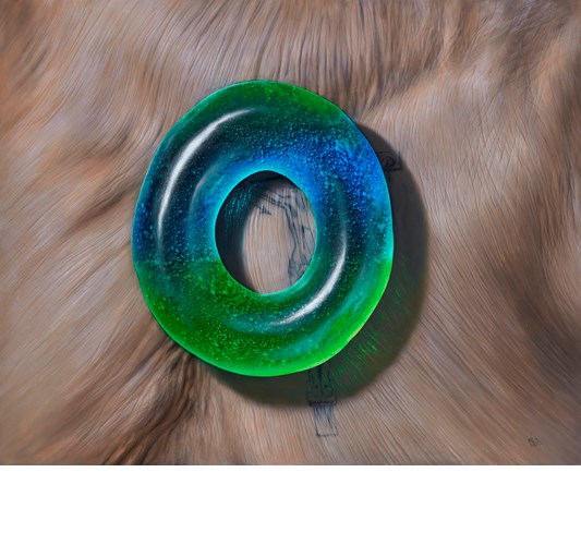 Christian Rex van Minnen - Spear of Destiny, 2016 - oil on panel - 76 x 61 cm, 30 x 24 in