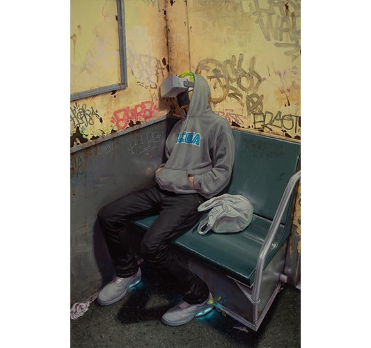 Taylor Schultek - "Flux Capacitor" 2020 - Pigment print on Hahnemuhle photo rag ultra smooth 305 gsm paper - Edition of 36 + 1 AP 90 x 61 cm, 35,5 x 24 in