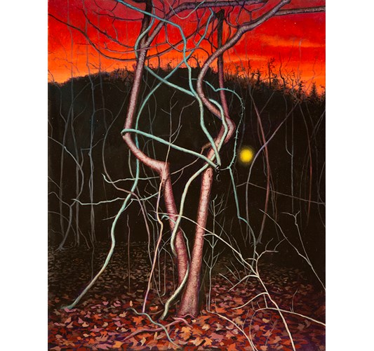 John Jacobsmeyer - "The Philosopher" 2020 - Oil on linen - 35,5 x 28 cm, 14 x 11 in
