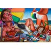 Tom Sanford - “Golden Ass” 2020 - Acrylic on canvas - 86 x 132 cm, 34 x 52 in