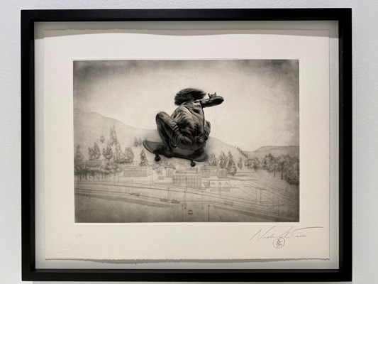 Poulsen Edition - Nicola Verlato "Skater" 2012 - Photogravure, Ed. of 20, 43 x 50 cm, 17 x 20 in - $1000 (Ex frame + 5% Danish art tax)