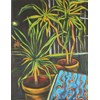 Tine Nedbo - "BILLY PILGRIM" 2018 - Oil on canvas - 65 x 50 cm, 25,5 x 20 in