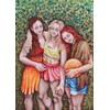 Tine Nedbo - "ONE DAY BABY" 2014 - Oil on canvas - 140 x 100 cm, 55 x 39 in