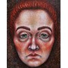 Tine Nedbo - "UNTITLED (portrait)" 2014 - 2015 - Oil on canvas - 120 x 100 cm, 47 x 39,5 in