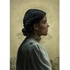 Niklas Asker - “Sola” 2021 - Oil on canvas with oak frame - 70,8 x 50 cm, 27 x 19,5 in