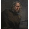 Anne Herrero - “Kirk” 2019 - Oil on linen - 47,5 x 46 cm, 18,8 x 18,1 in
