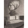 Anne Herrero - “Self Portrait in Isolation” 2020 - Graphite on paper - 52 x 38,5 cm, 20,5 x 15,25 in