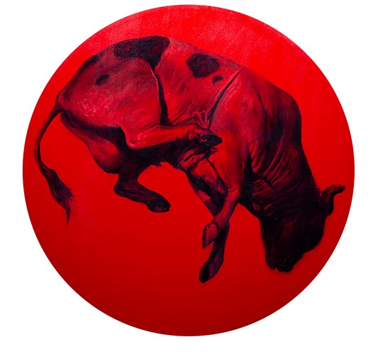 Martin Wittfooth - “Stasis 2” 2019 - Oil on canvas - 122 cm, 48 in