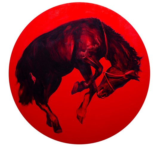 Martin Wittfooth - “Stasis 3” 2019 - Oil on canvas - 122 cm, 48 in