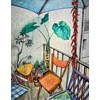 Tine Nedbo - “Garden of Unfaithful Eves” 2021 - Oil on canvas - 190 x 150 cm, 75 x 59 in