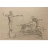 Nicola Verlato - "Apollon" 2021 - Graphite on paper - 70 x 100 cm, 27,5 x 39 in