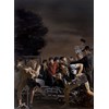Nicola Verlato - "The Finding of Pier Paolo Pasolini's Body" 2020 - Oil on linen - 390 x 300 cm, 153,5 x 118 in
