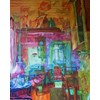 Emilia Nurmivaara - "Carousel" 2021 - Oil on Canvas - 173 x 135 cm, 68 x 53 in