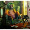Martin Wittfooth - "Exposure" 2021 - Oil on canvas - 117 x 122 cm, 46 x 48 in
