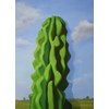 Jingyi Wang - "Artificial Landscape" 2018 - Oil on linen - 51 x 40,5 cm, 20 x 16 in