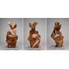 Jud Bergeron - Demon Dog, 2018 - Cast bronze and stainless steel, edition of 9 - 61 x 30 x 30 cm, 24 x 12 x 12 in