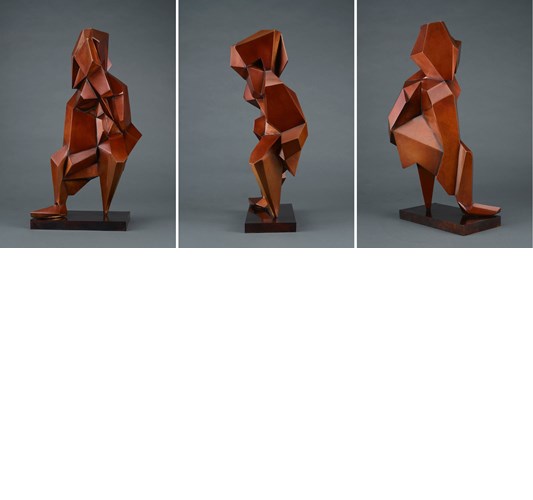 Jud Bergeron - Peg Leg Wilson, 2014 - Cast bronze, edition of 9 - 66 x 36 x 25 cm, 26 x 14 x 10 in