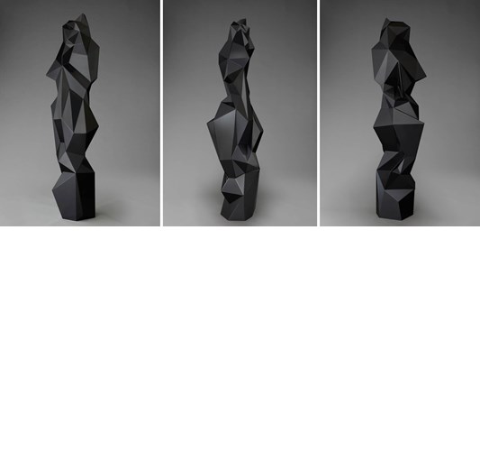 Jud Bergeron - Shard, 2018 - Cast resin and fiberglass with automotive paint, edition of 5 - 213 x 61 x 76 cm, 84 x 24 x 30 in