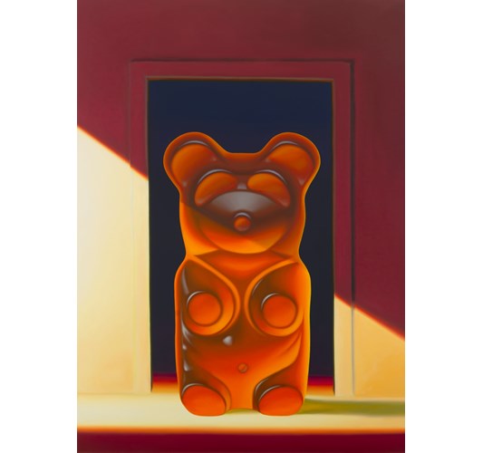 Landon Bailey Higgins - "This Empty Home" 2022 - Oil on linen - 203 x 145 cm, 80 x 57 in