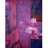 Emilia Nurmivaara - "Dreamer's Corner" 2022 - Oil on linen - 160 x 120 cm, 63 x 47 in