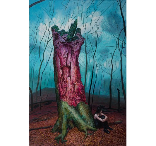 John Jacobsmeyer - "Starfish" 2022 - Oil on linen - 152,5 x 101,5 cm, 60 x 40 in