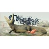 Martin Wittfooth - "Petroleum" 2021 - Giclee print on 300 gsm cotton rag paper - Edition of 50 + 3 AP, 43 x 76 cm, 17 x 30 in