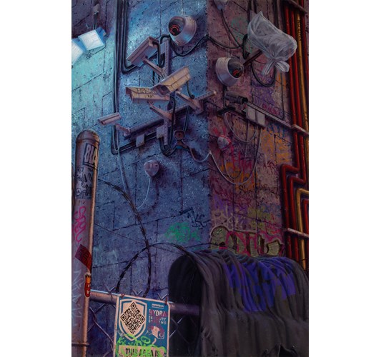 Taylor Schultek - "Hydra" 2021 - Archival pigment print on Hahnemuhle photo rag ultra smooth 305 gsm paper with hand-painted unique details - Edition of 20, 82,5 x 56 cm, 32,5 x 22 in