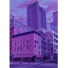 Taylor Schultek - "Miniature #4" 2023 - Oil on acrylic panel - 9 x 6,5 cm, 3,5 x 2,5 in (27 x 23,5 cm, 10,5 x 9,25 in)