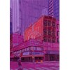 Taylor Schultek - "Miniature #10" 2023 - Oil on acrylic panel - 9 x 6,5 cm, 3,5 x 2,5 in (27 x 23,5 cm, 10,5 x 9,25 in)