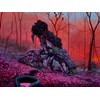 John Jacobsmeyer - "Abysmal Dawn" 2023 - Oil on panel - 45,5 x 61 cm, 18 x 24 in