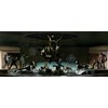Nicola Verlato - "The Merging" 2019 - Oil on linen (3 sections) - 250 x 600 cm, 98,5 x 236 in
