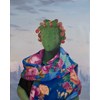 Jingyi Wang - "Prosperity Blossom #2" 2023 - Oil on linen - 101,5 x 81,5 cm, 40 x 32 in