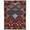 Ben Venom - "Bloody Electricity" 2023 - Hand-made quilt with recycled fabric - 119 x 89 cm, 47 x 35 in
