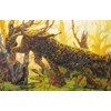 Martin Wittfooth - "Savannah" 2023 - Oil on linen - 117 x 183 cm, 46 x 72 in