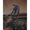 Zhou Chen - "Guard" 2023 - Acrylic on canvas - 150 x 120 cm, 59 x 47 in