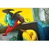 Angela Gram - "Oedipus and The Sphinx" 2023 - Oil on linen - 137 x 203 cm, 54 x 80 in