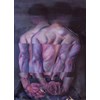 German Tellez - "Borderline" 2018 - Oil on canvas - 70 x 50 cm, 27, 5 x 19,5 in