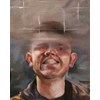 German Tellez - "Painkiller" 2018 - Oil on canvas - 32 x 25 cm, 12,5 x 10 in
